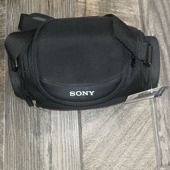 Nwt Vintage Sony Cyber shot soft carrying case - Picture 1 of 6